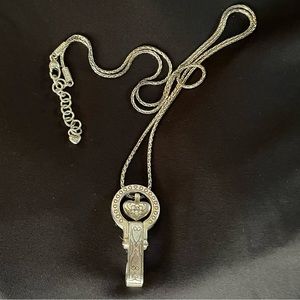 Brighton Lanyard Badge Clip Necklace
